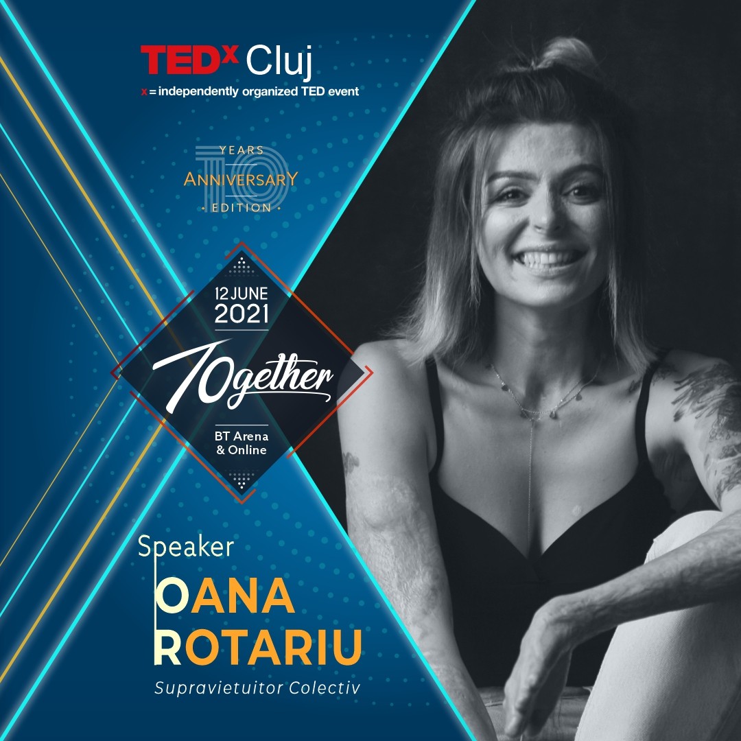 Oana Rotariu Speaker TEDxCluj 2021