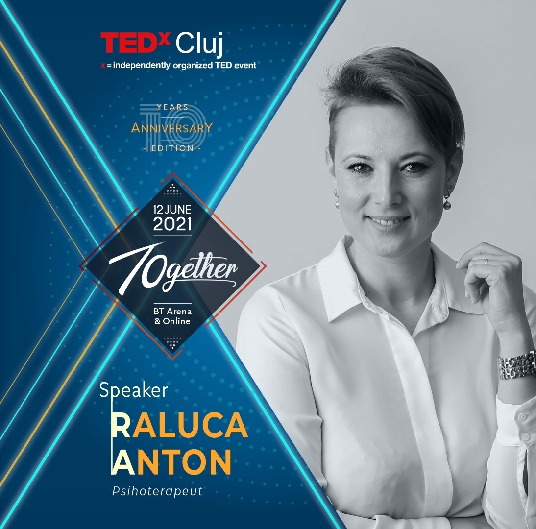 Raluca Anton Speaker TEDxCluj 2021
